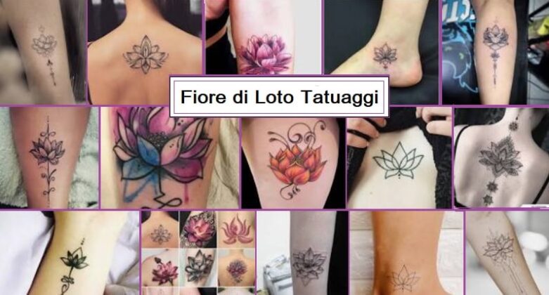 Tatuaggi con fiori donna quali sono i più belli? 5 tipi di fiori e