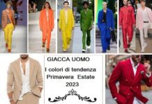 Giacca uomo i colori di tendenza per la primavera estate 2023