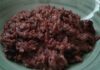 Risotto rosso integrale con radicchio