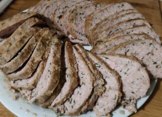 Ricetta polpettone con spinaci Polpettone a fette