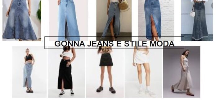 Come indossare una gonna jeans: abbinamenti e stile gonne in denim