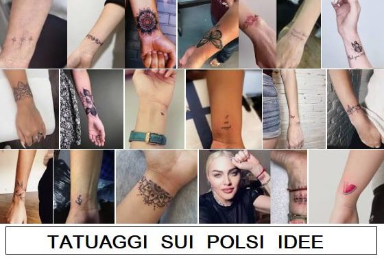 Tatuaggi sul polso idee