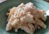 Pasta cremosa con ricotta e zucca primo piatto in bianco
