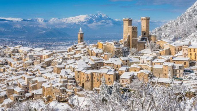 Pacentro innevato