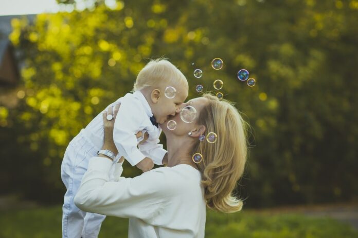 mamma e figlio