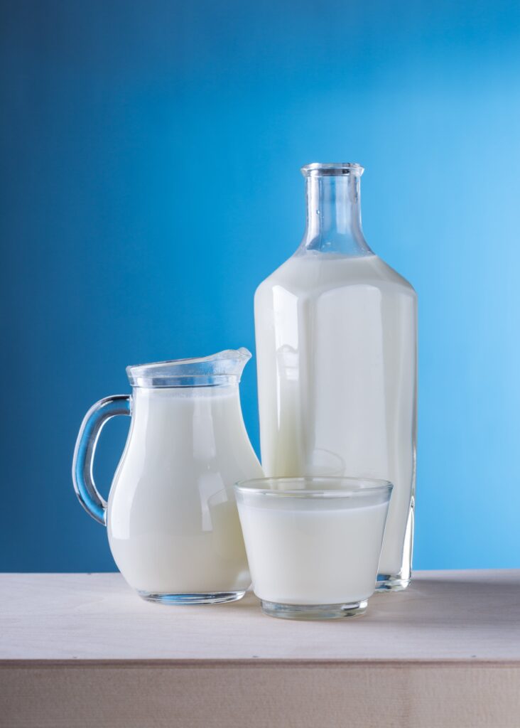 Similitudini tra latte intero, latte parzialmente scremato e latte scremato