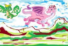Il Drago rosa di nome Maira racconti brevi per bambini e disegno Il Drago rosa di nome Maira racconti brevi per bambini
