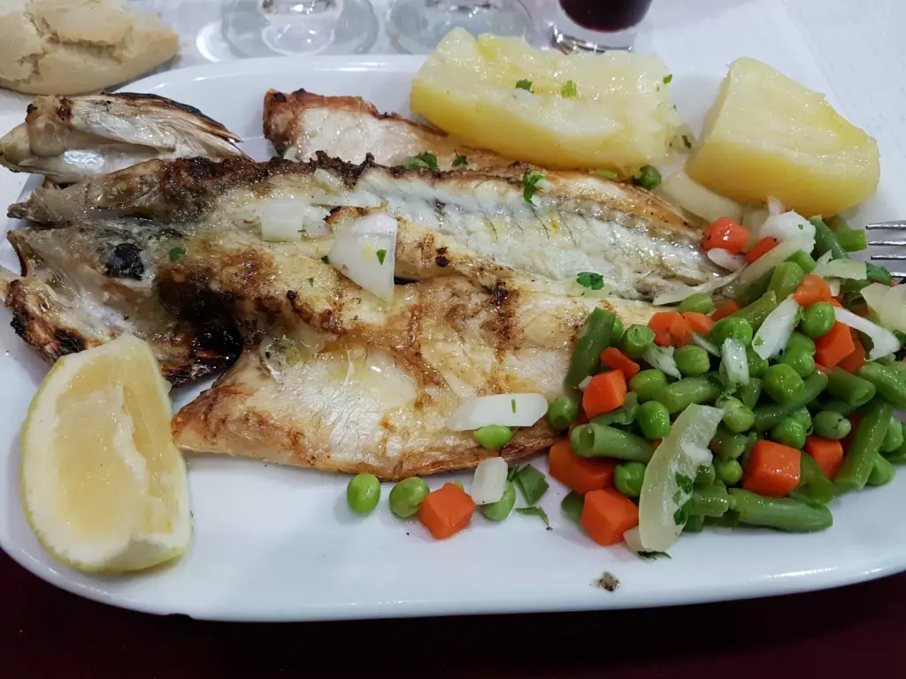 Piatto di pesce Lisbona