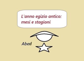 Gli Egizi antichi le stagioni ed i 12 mesi Gli Egizi antichi le stagioni ed i 12 mesi