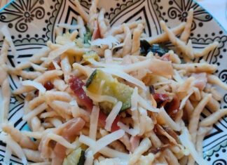 Strozzapreti con verdure Strozzapreti con verdure