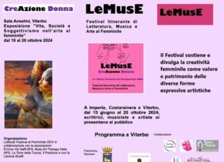 Le Muse Festival al femminile sbarca a Viterbo Le Muse Festival Viterbo 2024