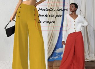 Modelli, colori e fantasie per valorizzare una persona magra Modelli, colori e fantasie per valorizzare una persona magra