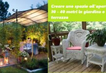 Come trasformare uno spazio all’aperto di 30 metri in giardino o terrazzo Come trasformare uno spazio all'aperto di 30 metri in giardino o terrazzo