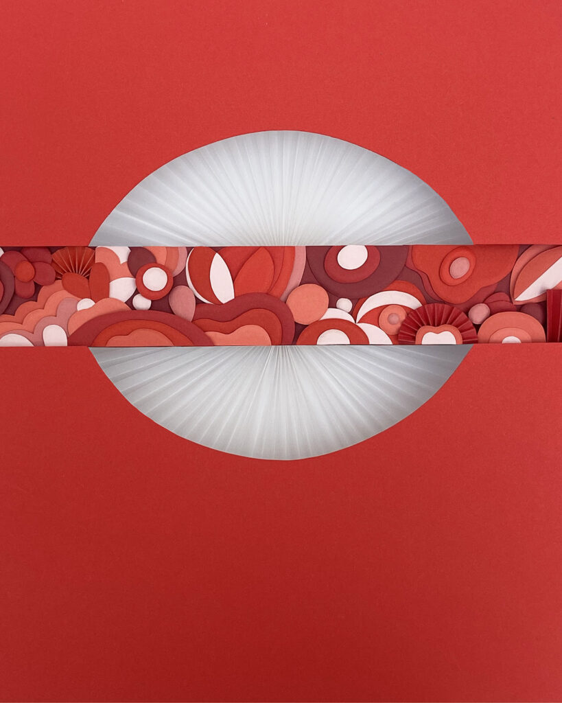 Lampada Foscarini rossa
