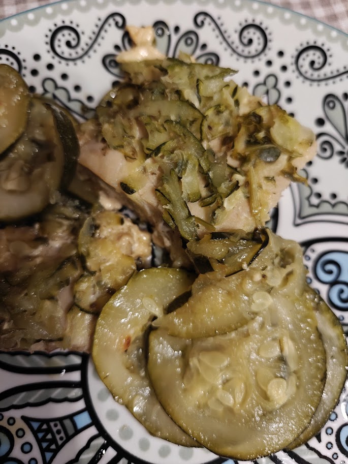 Pesce con zucchine