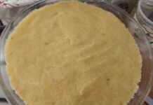 Tortino di patate farcito e cotto al microonde Tortino di patate farcito e cotto al microonde