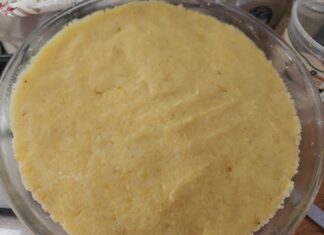 Tortino di patate farcito e cotto al microonde Tortino di patate farcito e cotto al microonde