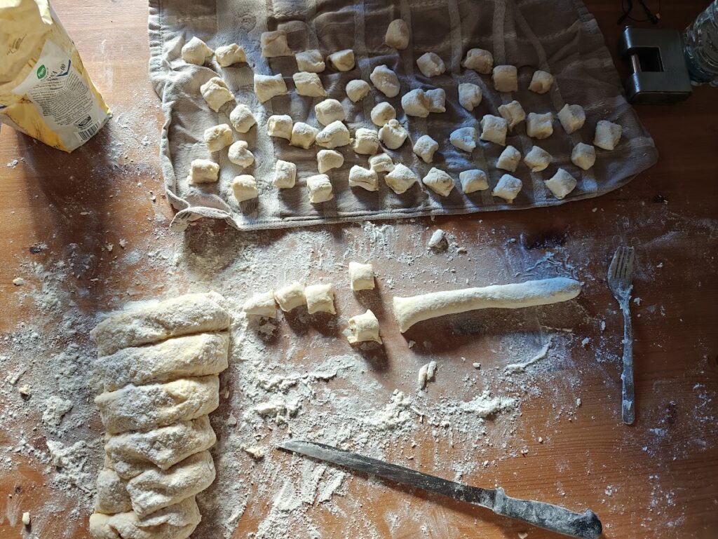 Procedimento gnocchi