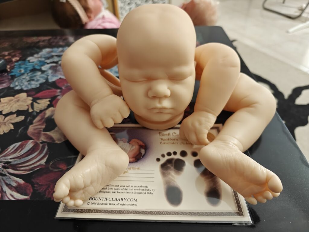 Kit realborn dipinto da Mara Mencarelli originale