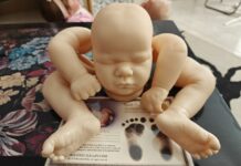 Kit reborn falsificazioni e marchio CE contraffatto Kit realborn dipinto da Mara Mencarelli originale