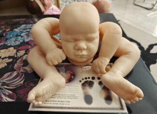 Kit reborn falsificazioni e marchio CE contraffatto Kit realborn bountifulbaby originale