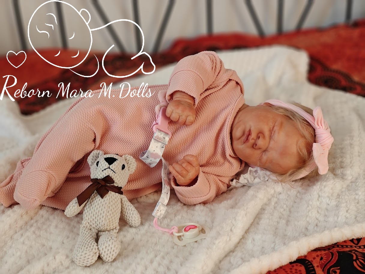 Reborn kit Lavanda dipinto da me