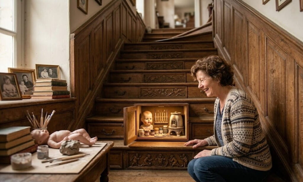 Sognare una scala con belle cose nascoste