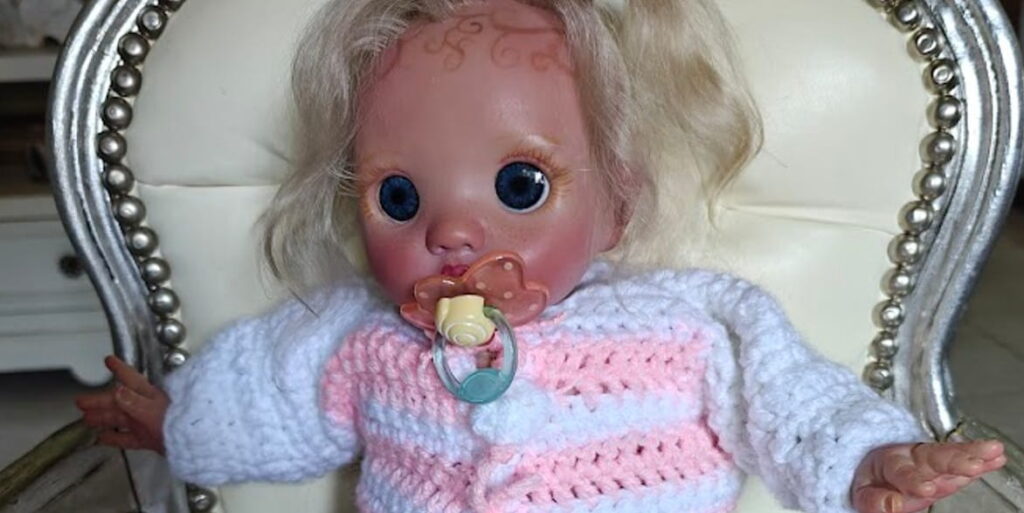 Occhi reborn fantasy fatti a mano materiale misto