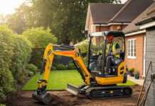 Sistemazione del terreno e cura del verde: strategie e macchinari per un lavoro efficiente Sistemazione del terreno e cura del verde: miniescavatore