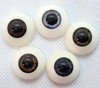 Occhi acrilici pupilla grande