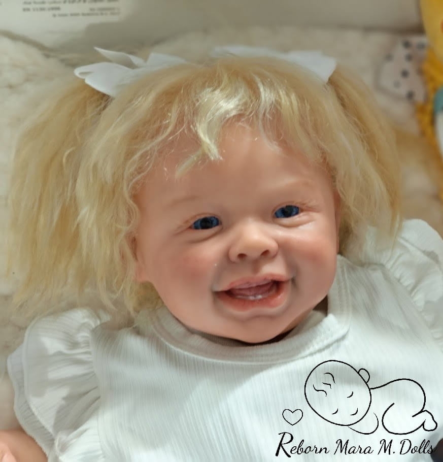 Reborn neonati capelli corti o lunghi? Realismo o libera espressione Harper di Andea Arcello reborner Mara Mencarelli