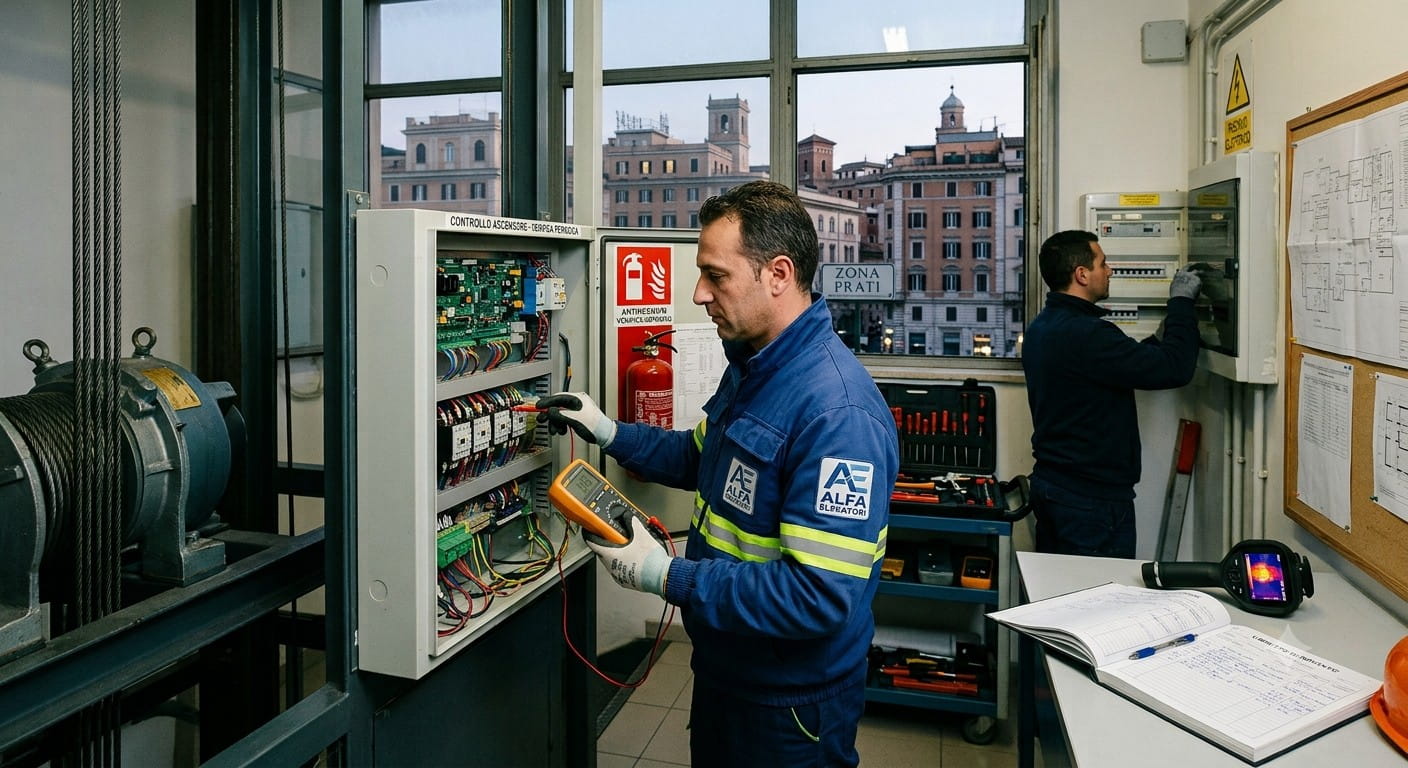 Sicurezza negli edifici: gli impianti che richiedono controlli periodici Sicurezza negli edifici: manutenzione ascensori
