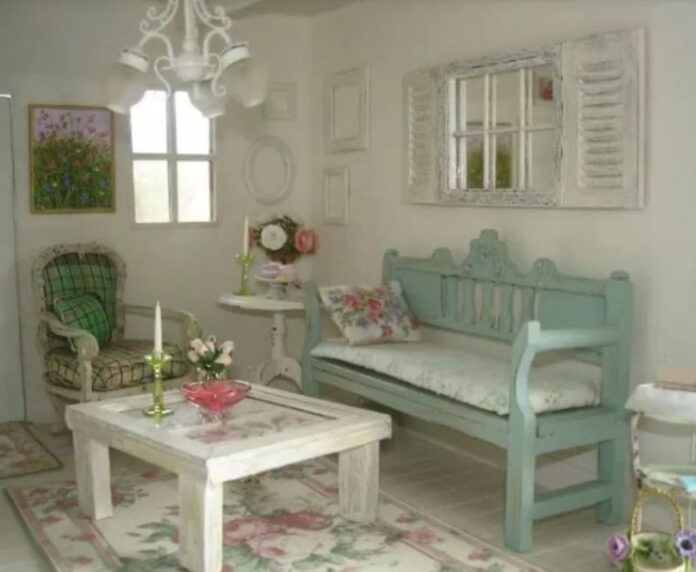 shabby chic non solo bianco ma anche tortora, verde salvia e rosa antico